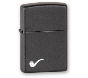Зажигалка ZIPPO PL Black Matte, латунь с порошковым покрытием, черный, матовая, 36х56х12 мм