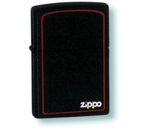 Зажигалка ZIPPO Classic с покрытием Black Matte, латунь/сталь, чёрная, матовая, 36x12x56 мм