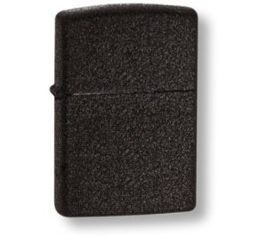 Зажигалка ZIPPO Classic с покрытием Black Crackle™, латунь/сталь, чёрная, матовая, 36x12x56 мм