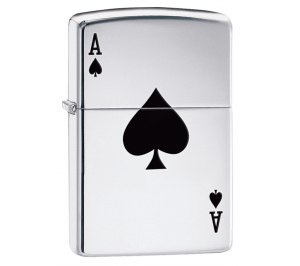 Зажигалка ZIPPO Armor™ с покрытием High Polish Chrome, латунь/сталь, серебристая, 36x12x56 мм