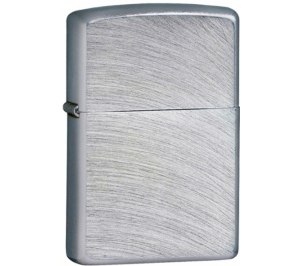 Зажигалка ZIPPO Classic с покрытием Chrome Arch, латунь/сталь, серебристая, матовая, 36x12x56 мм