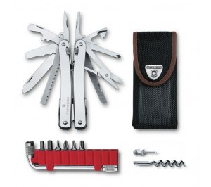 Мультитул VICTORINOX SwissTool Spirit X Plus, 105 мм, 35 функций, в нейлоновом чехле