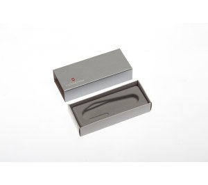 Коробка для ножей VICTORINOX 91 мм толщиной 4-5 уровней, картонная, серебристая