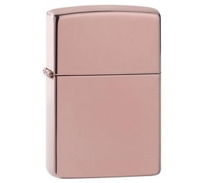 Зажигалка ZIPPO Classic с покрытием High Polish Rose Gold, латунь/сталь, розовое золото, 36х12х56 мм