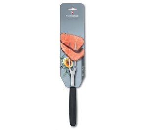 Вилка для нарезания мяса VICTORINOX 15 см, чёрная, в картонном блистере