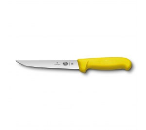 Нож обвалочный VICTORINOX Fibrox с прямым лезвием 15 см, жёлтый