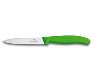 Нож для овощей VICTORINOX SwissClassic, 10 см, зелёный