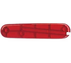 Задняя накладка для ножей VICTORINOX 84 мм, пластиковая, полупрозрачная красная