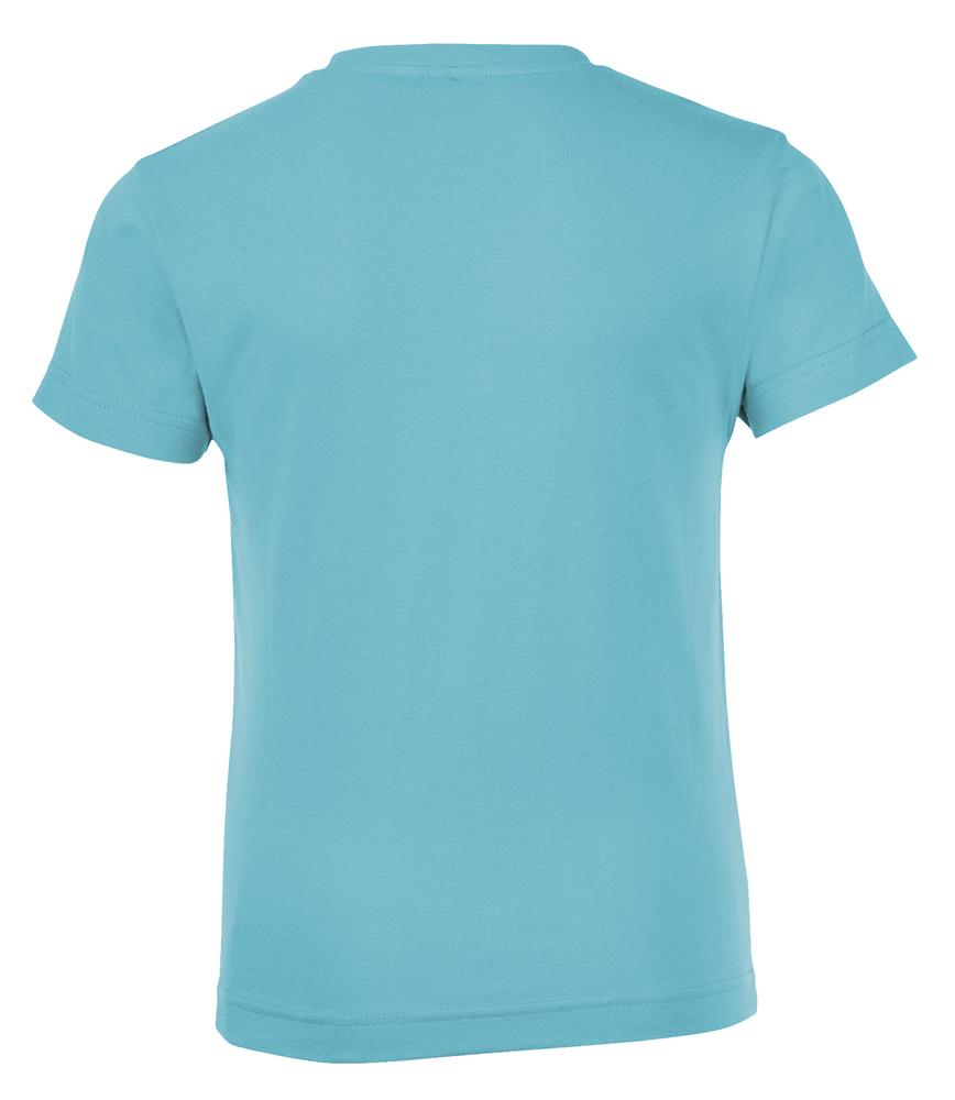 Футболка детская REGENT FIT KIDS, бирюзовая