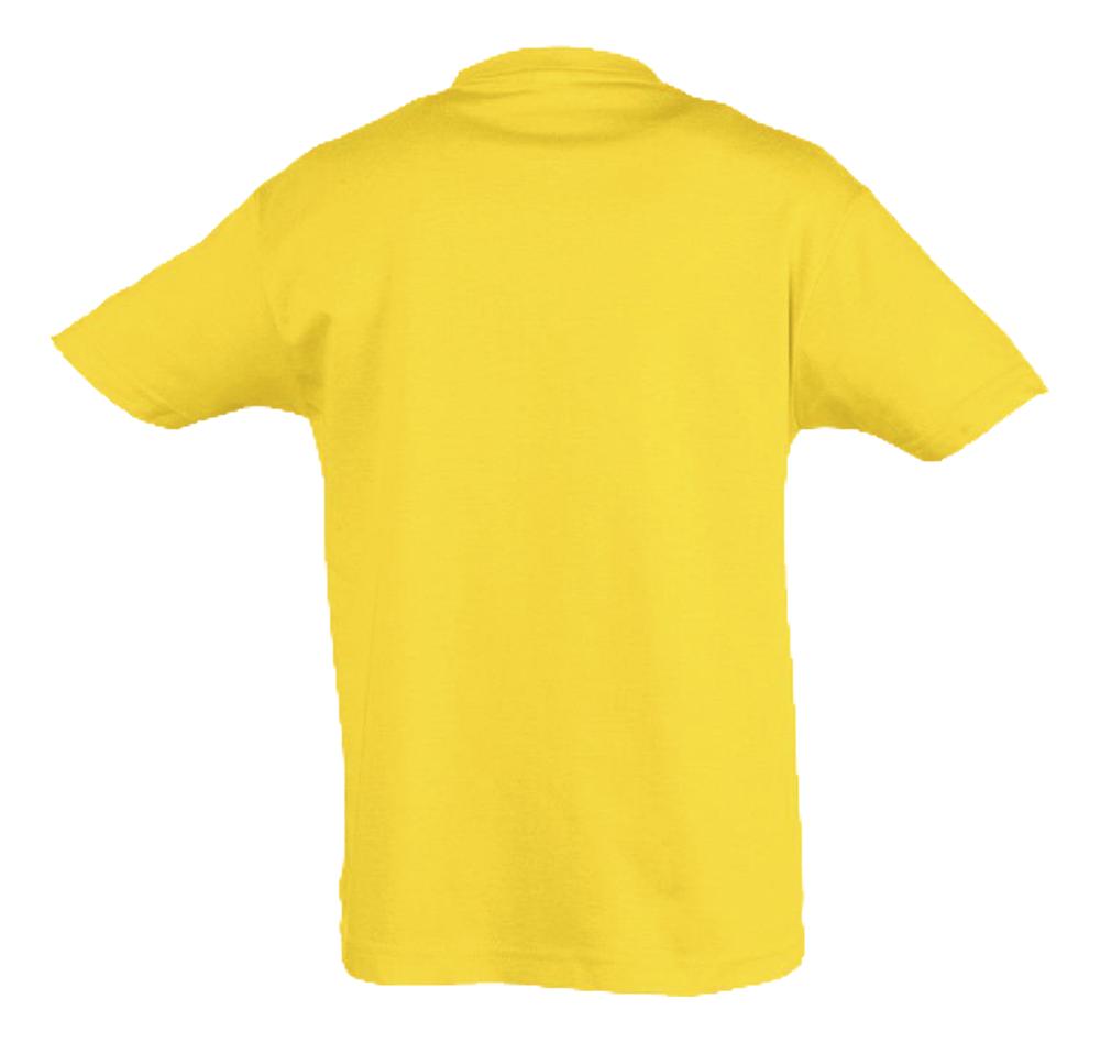 Футболка детская REGENT KIDS 150, желтая