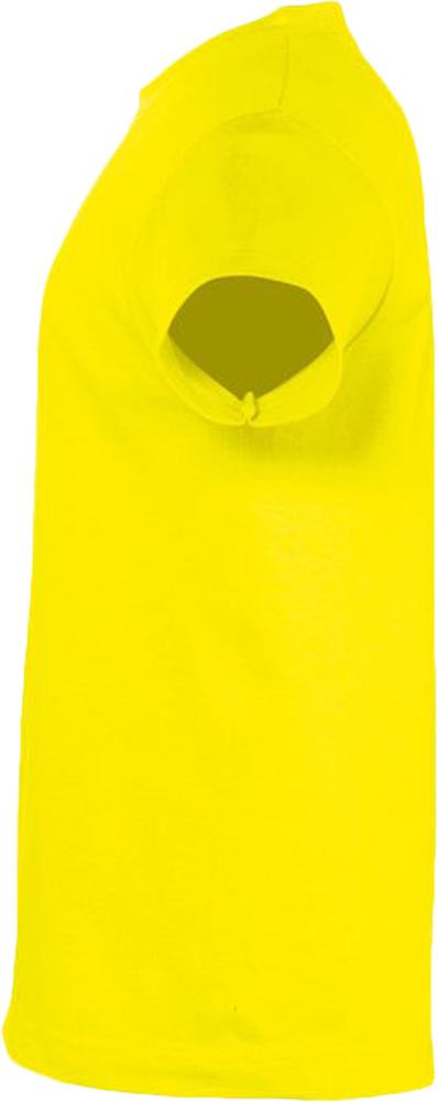 Футболка детская REGENT KIDS 150, желтая (лимонная)