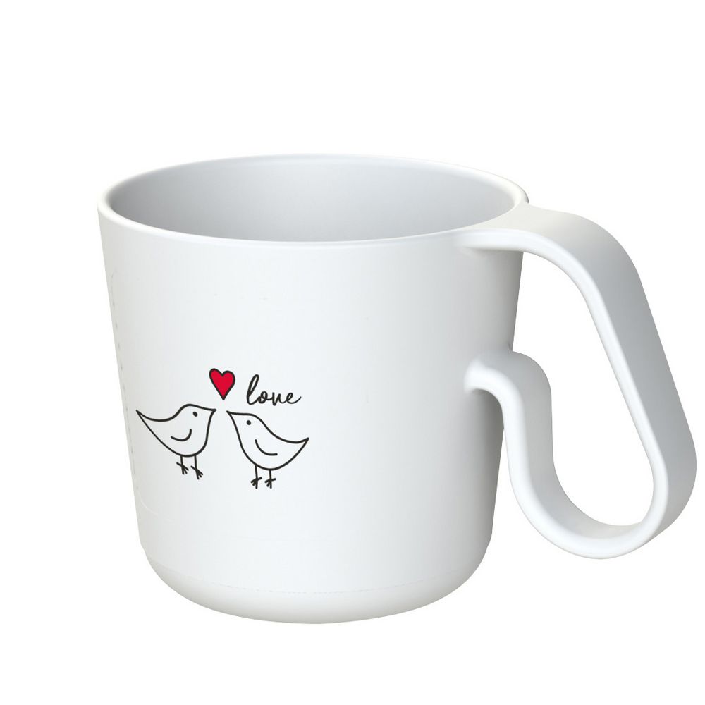 Кружка Bird Love, белая