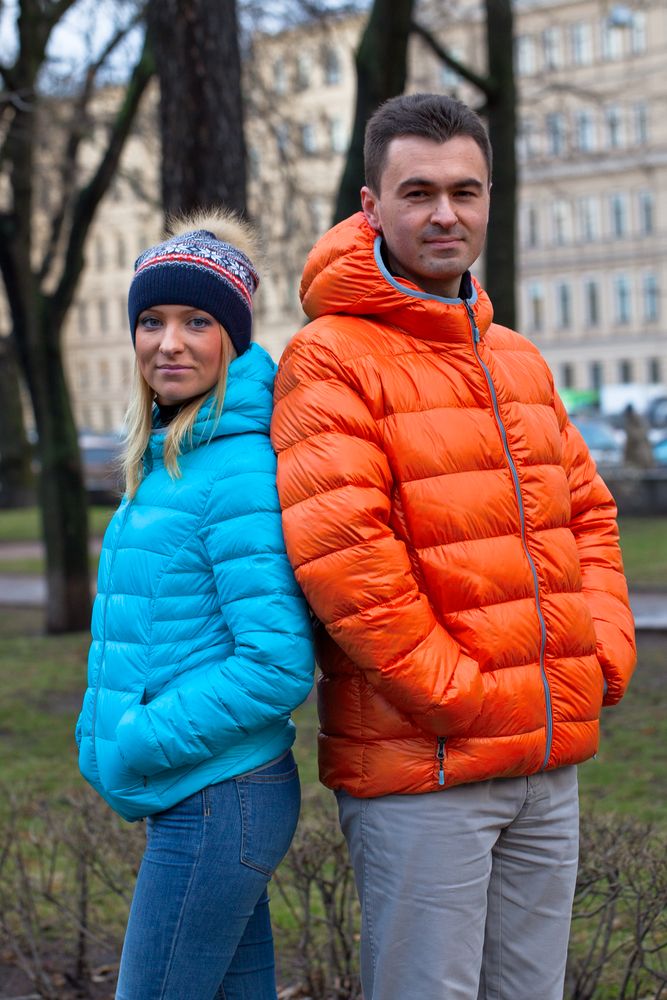 Куртка пуховая мужская Tarner, серая