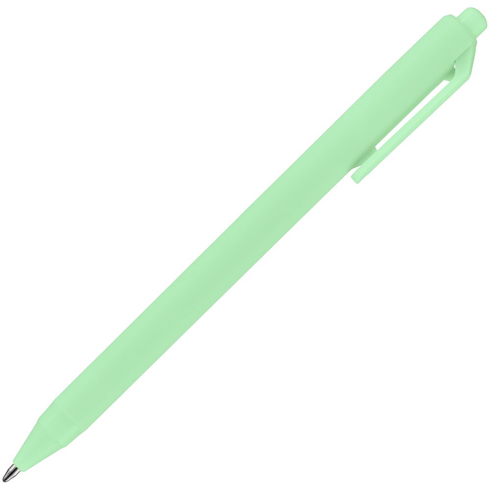 Ручка шариковая Cursive Soft Touch, зеленая