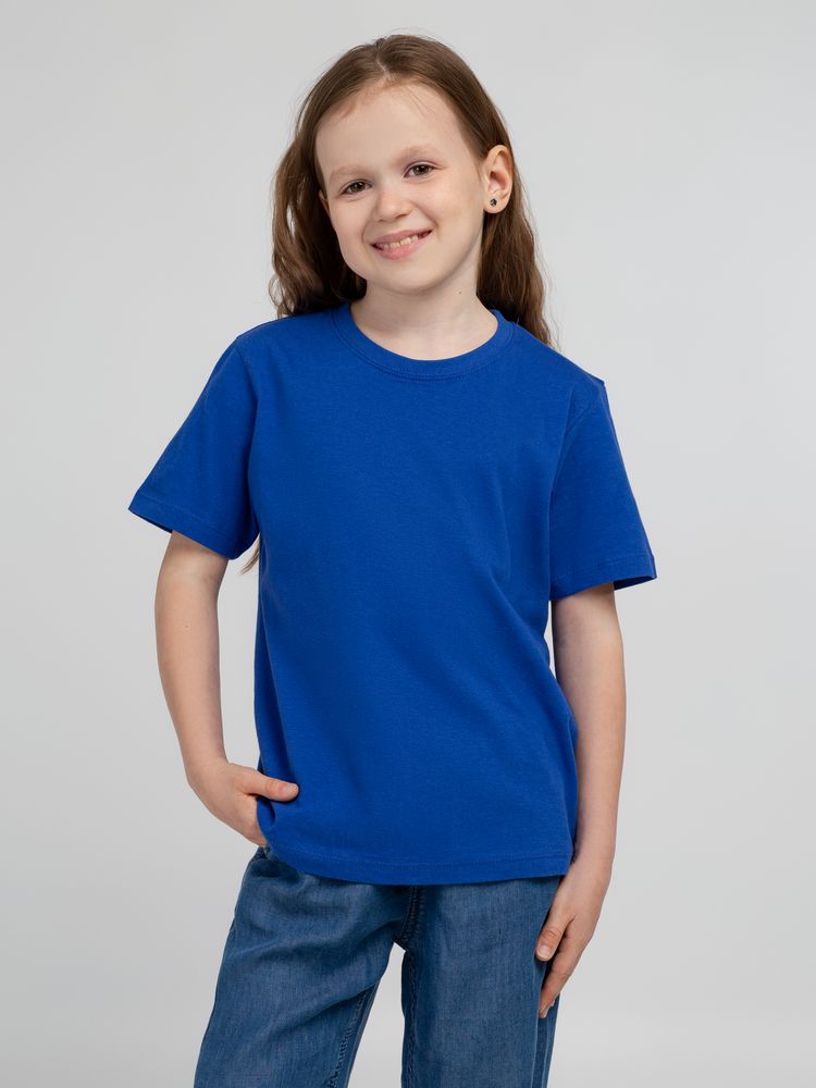 Футболка детская REGENT KIDS 150, ярко-синяя