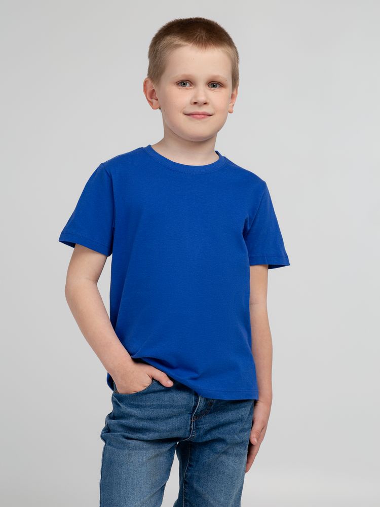 Футболка детская REGENT KIDS 150, ярко-синяя