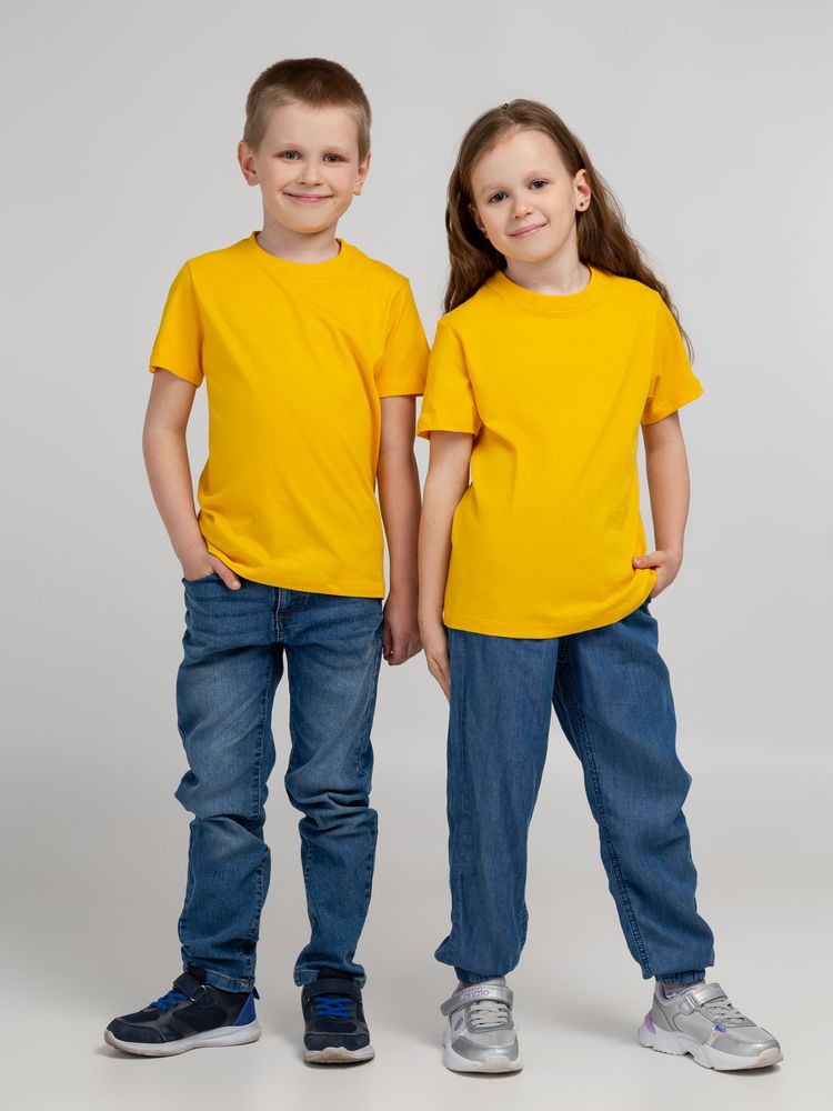 Футболка детская REGENT KIDS 150, желтая