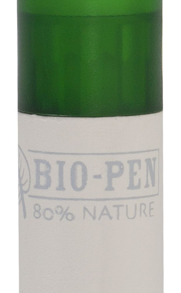 Авторучка BIO-PEN, с зеленой вставкой