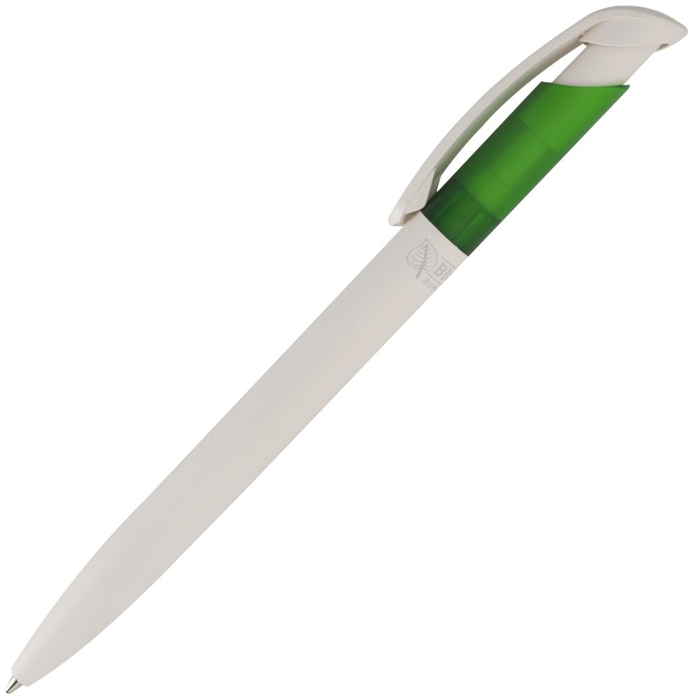 Авторучка BIO-PEN, с зеленой вставкой