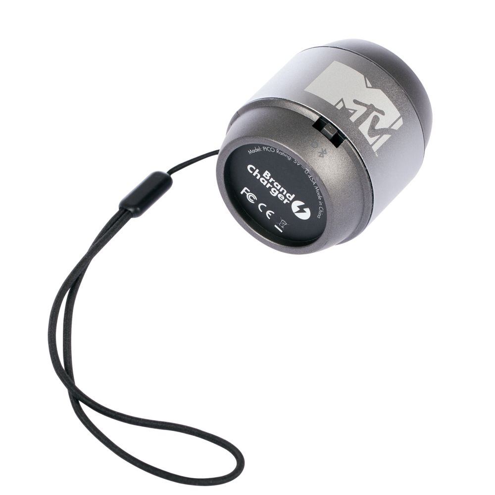 Беспроводная Bluetooth колонка PICO, серая