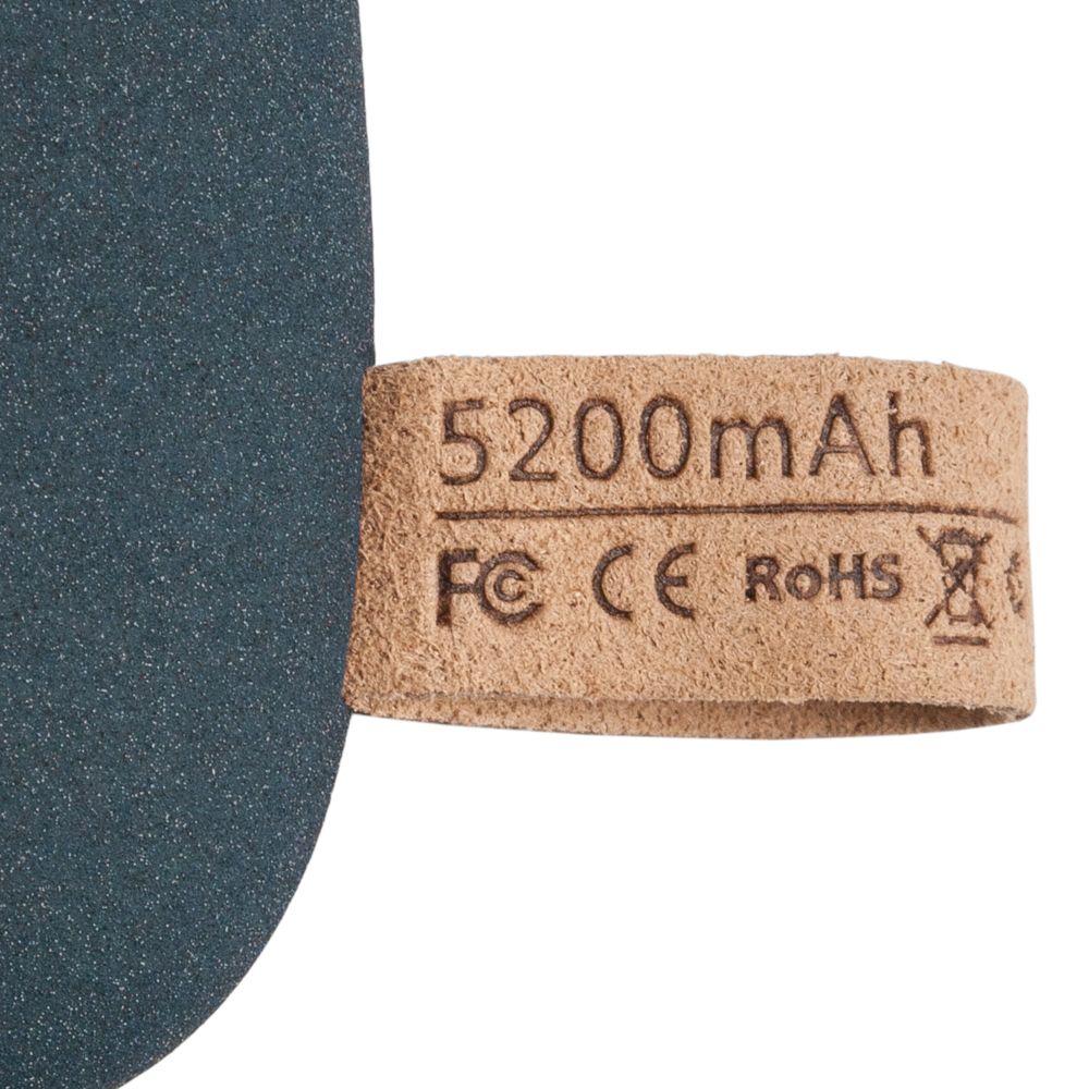 Универсальный внешний аккумулятор Pebble 5200 mAh, темно-серый