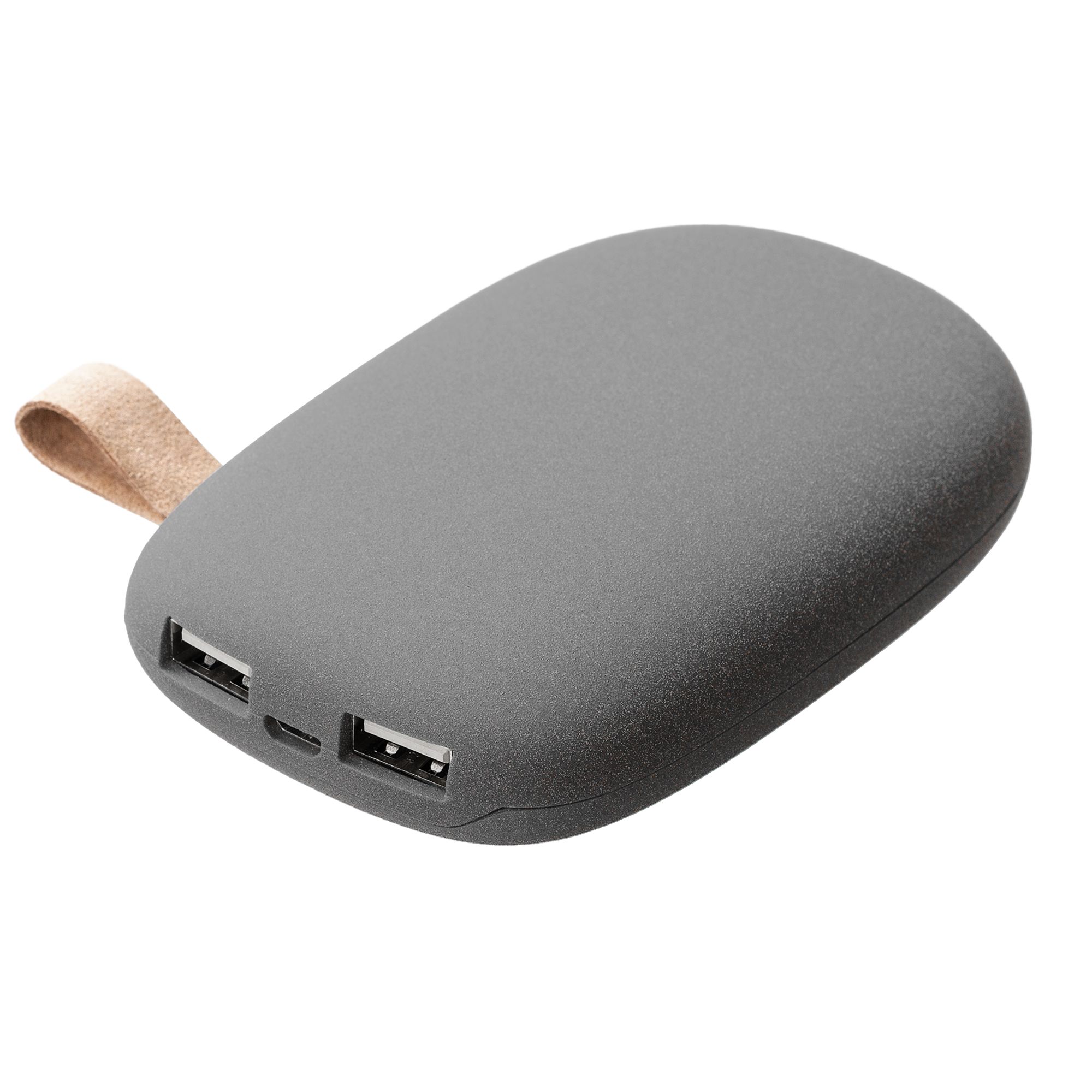 Универсальный внешний аккумулятор Pebble 7800 mAh, серый