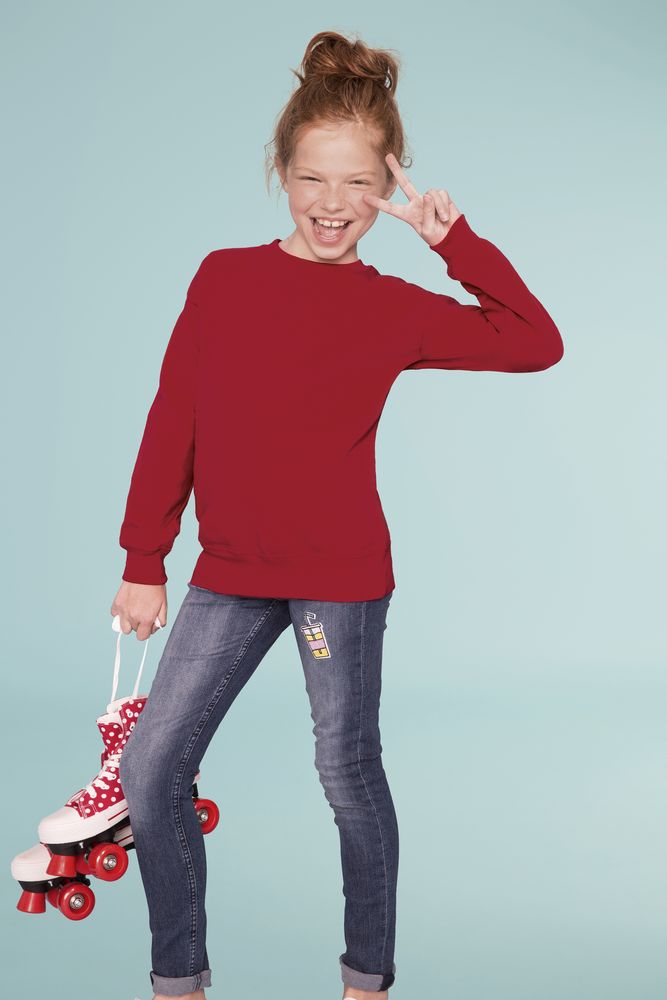 Толстовка детская NEW SUPREME KIDS 280, ярко-зеленая