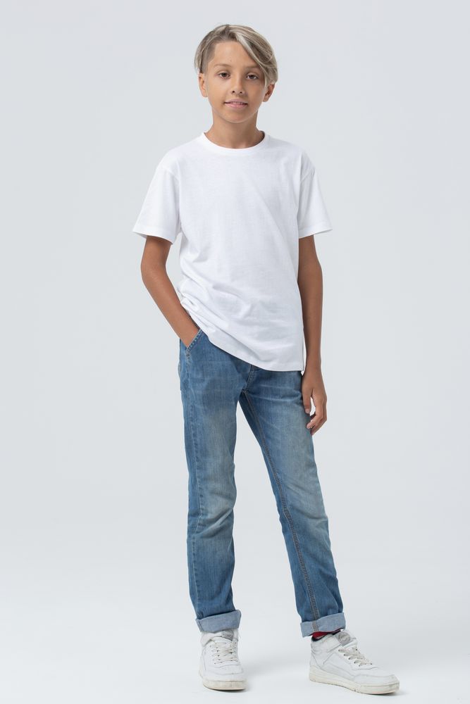 Футболка детская REGENT FIT KIDS, белая