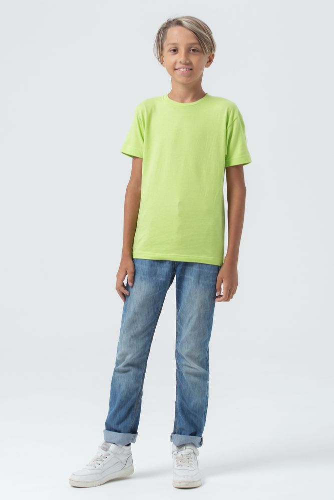 Футболка детская REGENT FIT KIDS, зеленое яблоко