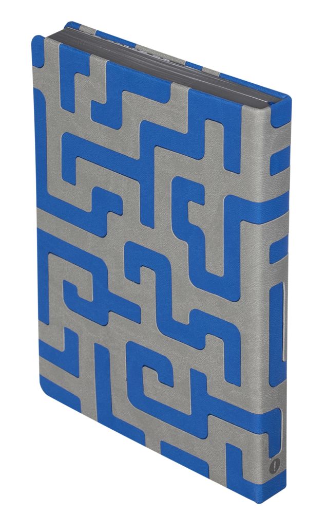 Ежедневник Labyrinth, недатированный, синий