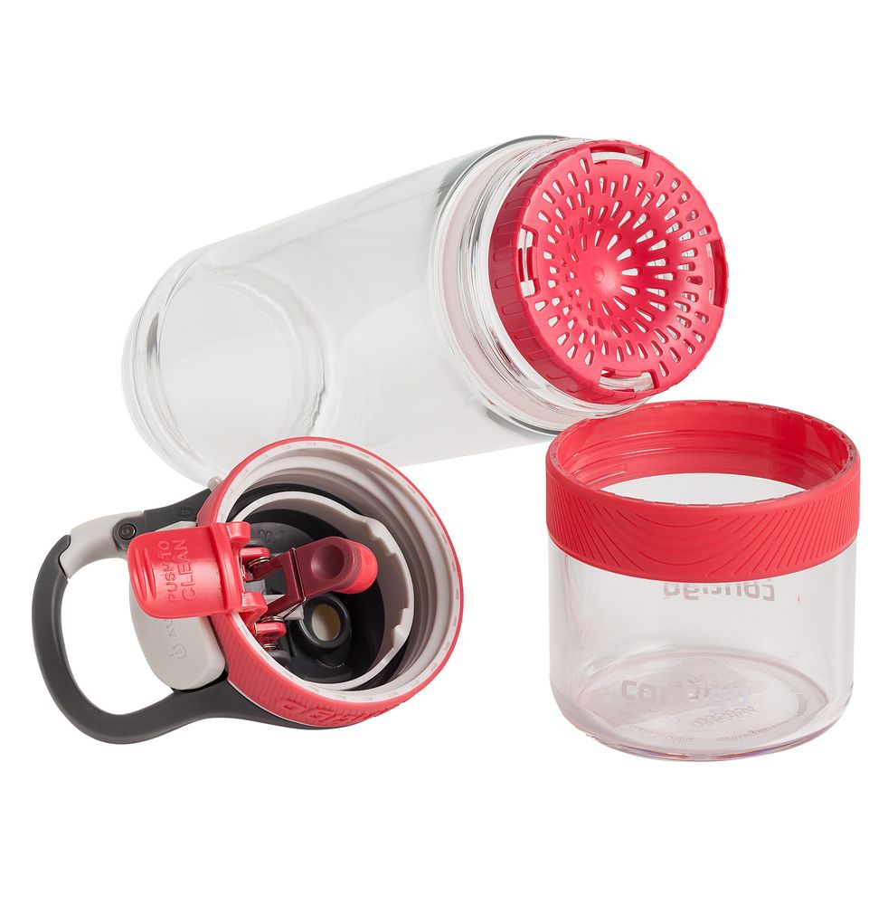 Бутылка для воды Cortland Infuser, красная