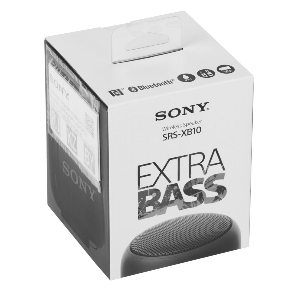 Беспроводная колонка Sony SRS-10, черная