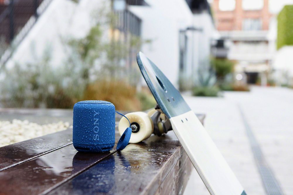 Беспроводная колонка Sony SRS-10, синяя