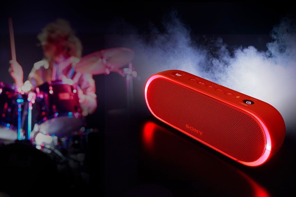 Беспроводная колонка Sony SRS-20, красная