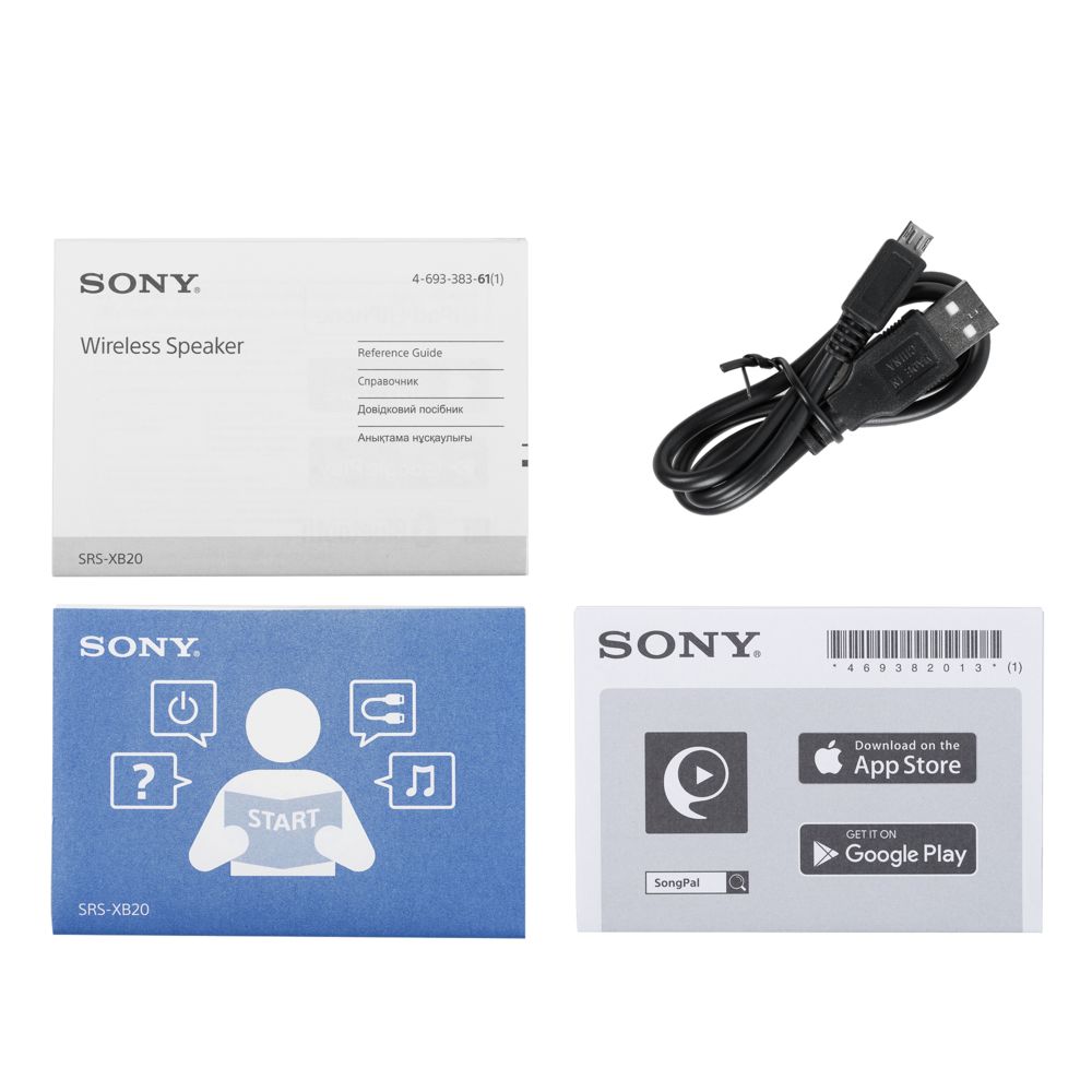 Беспроводная колонка Sony SRS-20, красная