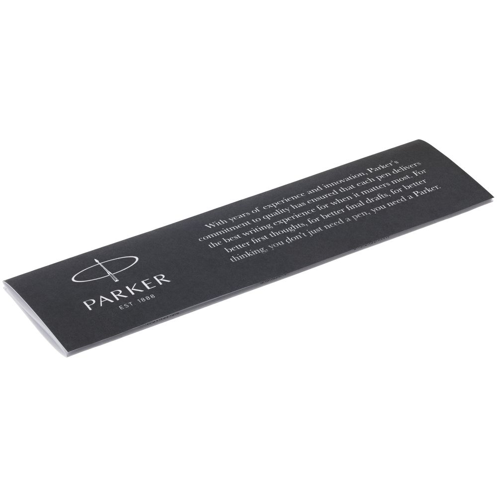 Ручка шариковая Parker Jotter Core K63, черный с серебристым