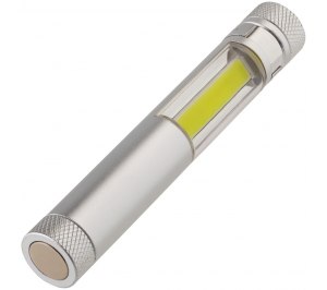 Фонарик-факел LightStream, малый, серый