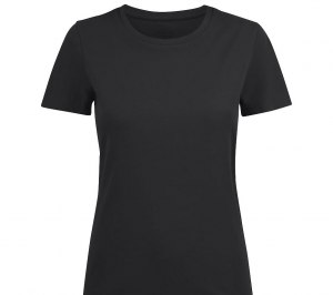 Футболка женская Ladies American U, черная
