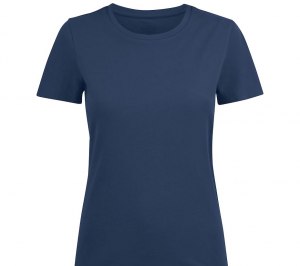 Футболка женская Ladies American U, синяя