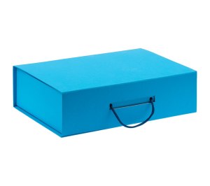 Коробка Case, подарочная, голубая