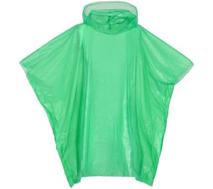 Дождевик-пончо RainProof, зеленый