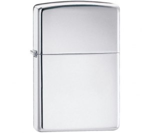 Зажигалка Zippo Classic High Polish, серебристая