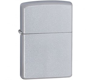 Зажигалка Zippo Classic Satin, серебристая
