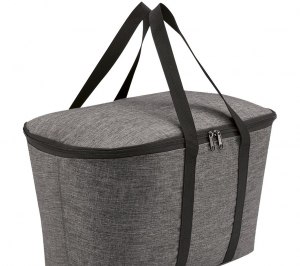 Термосумка Coolerbag Twist, серый меланж