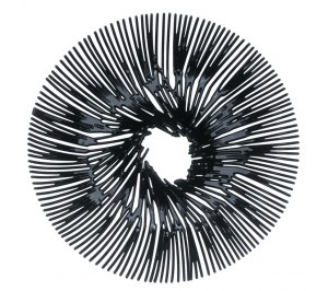 Блюдо для фруктов Anemone, черное