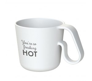 Кружка You Are So Freaking Hot, белая