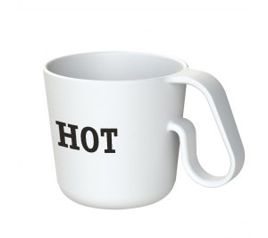 Кружка Hot, белая
