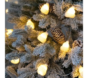 Гирлянда Cosy Poms, белая