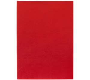 Ежедневник Flat Light, недатированный, красный