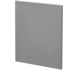 Ежедневник Flat Maxi, недатированный, серый